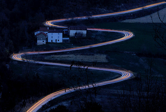 Down hill lighting