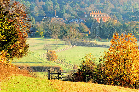 Towards Bradenham