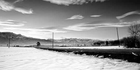 Road to the Alps
