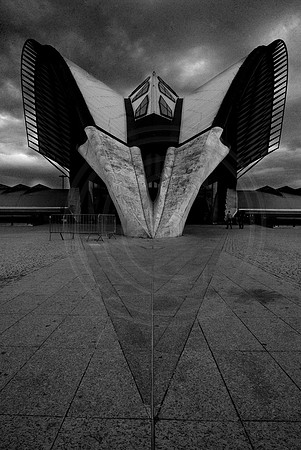 Gare du Lyon monochrome
