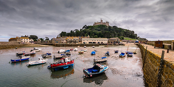 St Micheal's mount panarama