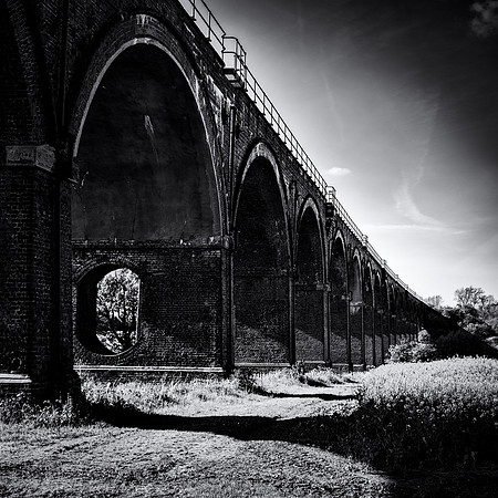 Railway Arches monochrome