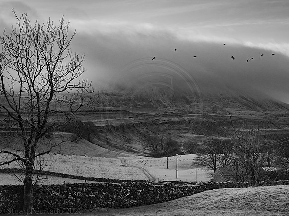 Ingleborough in the mist