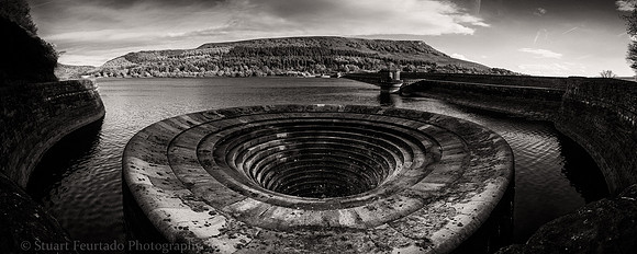 Ladybower Dam overflow-Edit