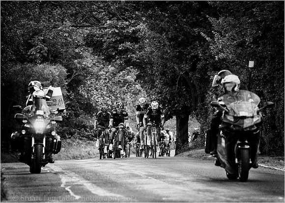 The Peloton arrives monochrome
