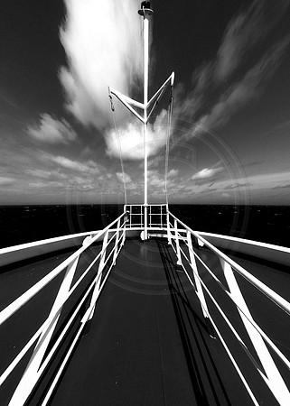 Full Steam Ahead monochrome